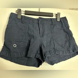 Cici Linen Short Shorts - Size 5